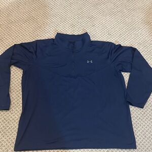 Under Armour Dark Blue Half-Zip Top